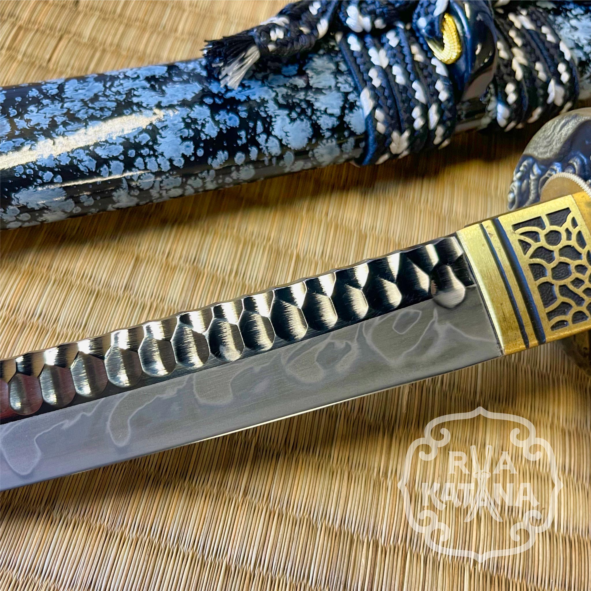 MADE TO ORDER Phoenix Armory Tanto - Brass Dragon