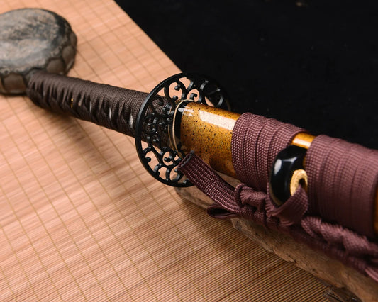 Dragon Spring Katana - Flex Gold Lattice - Mn65