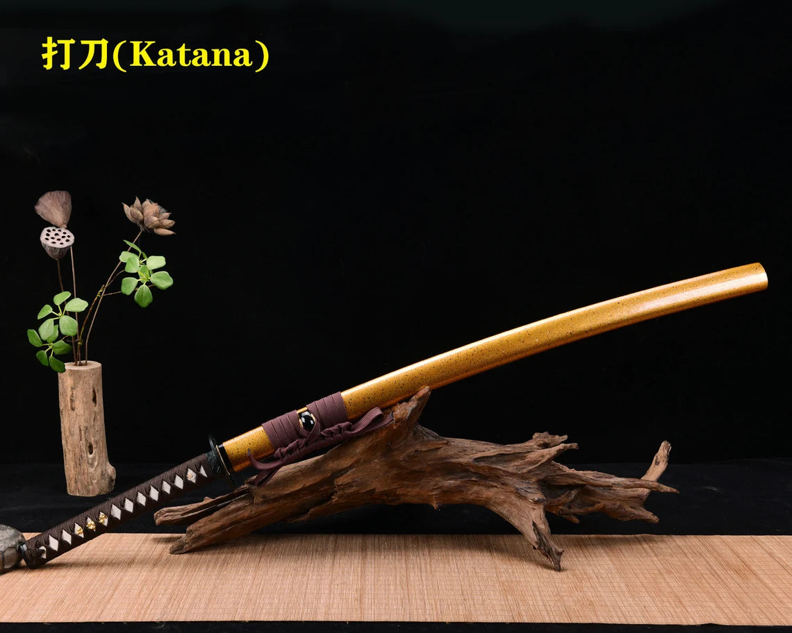 Dragon Spring Katana - Flex Gold Lattice - Mn65