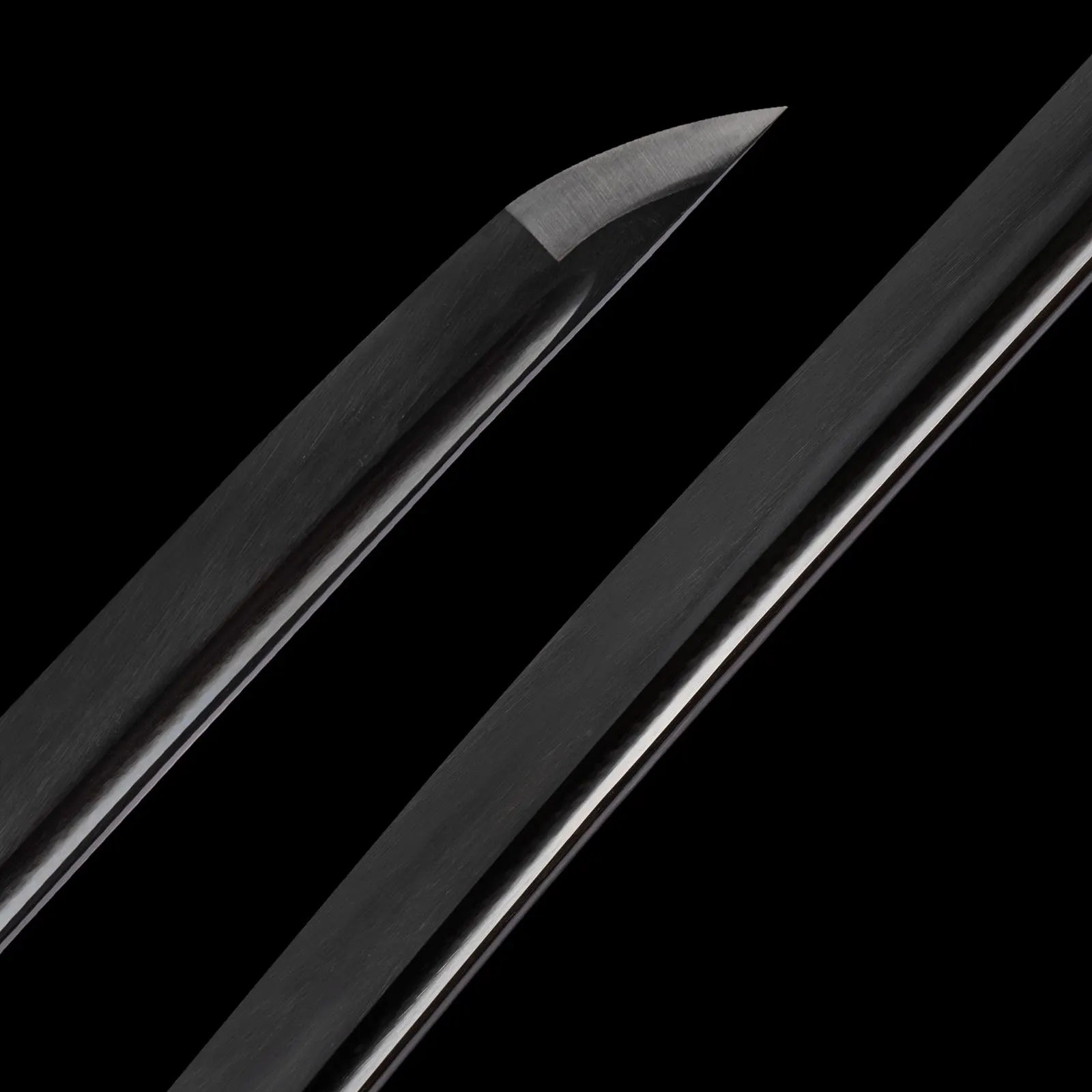 Dragonspring Katana - Dragon Fury - 65mn Black Blade