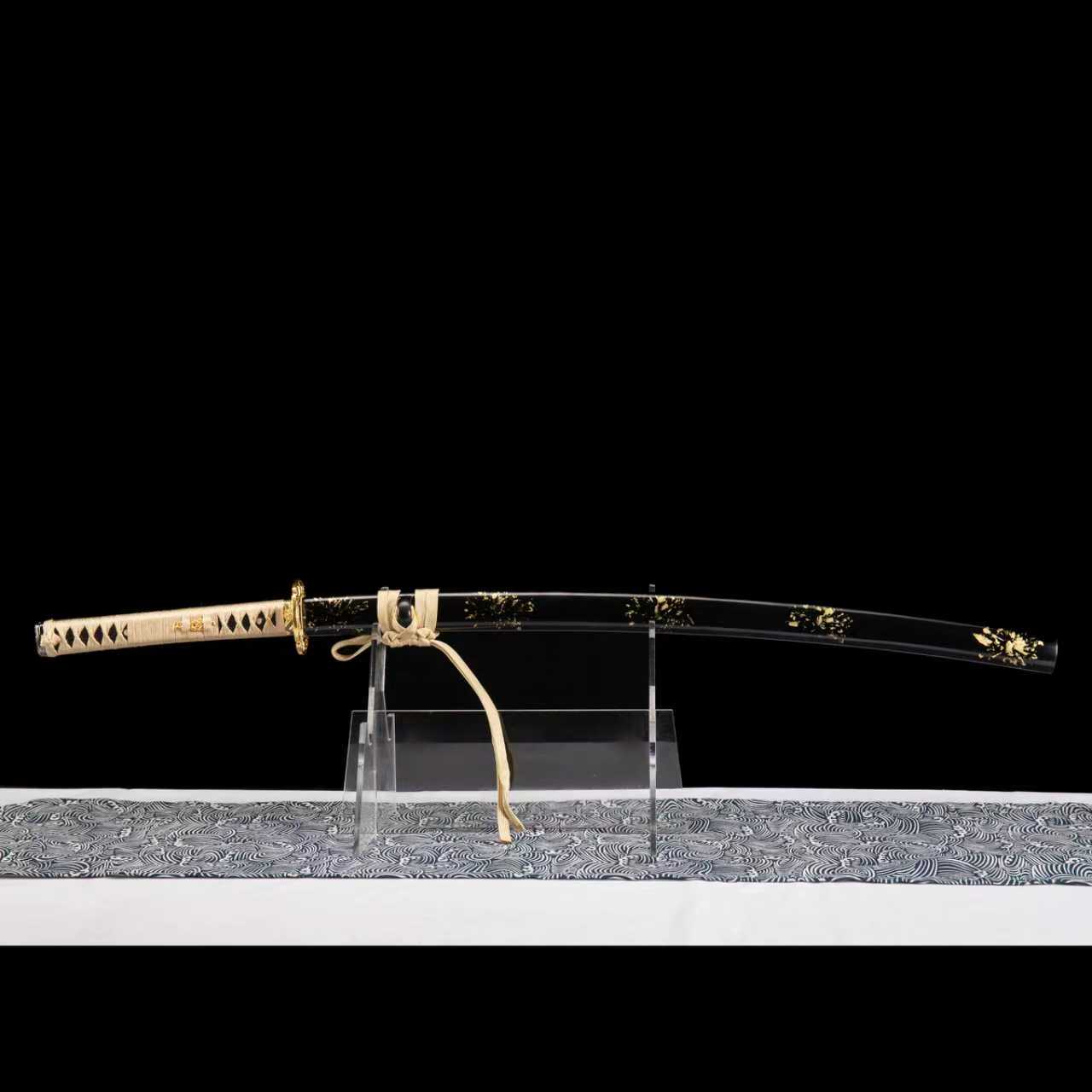 Dragonspring Katana - Gold Dragon - 65mn