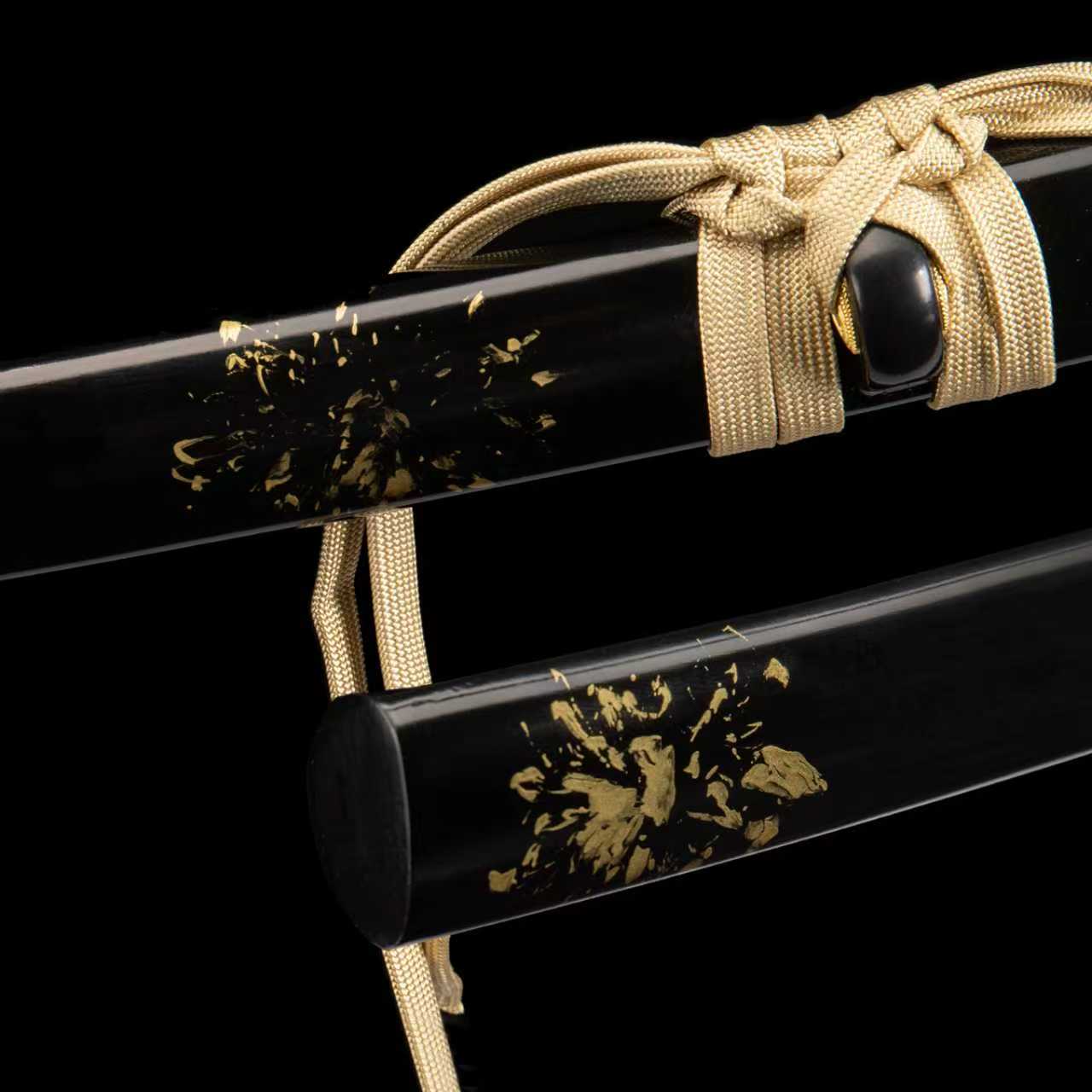 Dragonspring Katana - Gold Dragon - 65mn