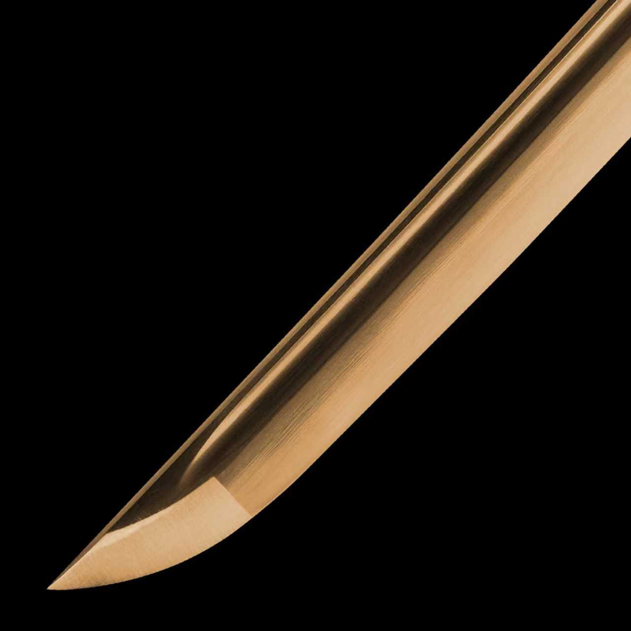 Dragonspring Katana - Gold Dragon - 65mn