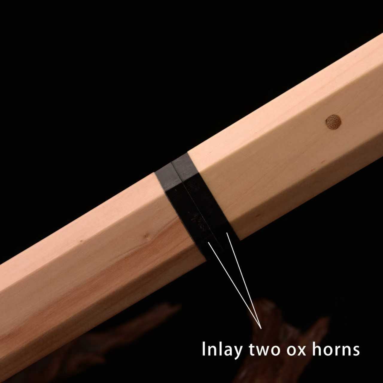 Dragonspring Katana - Shirasaya - 65mn