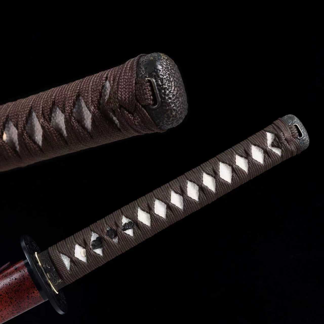 Dragonspring Forge Katana - Blood Thorn - T10 Clay Tempered