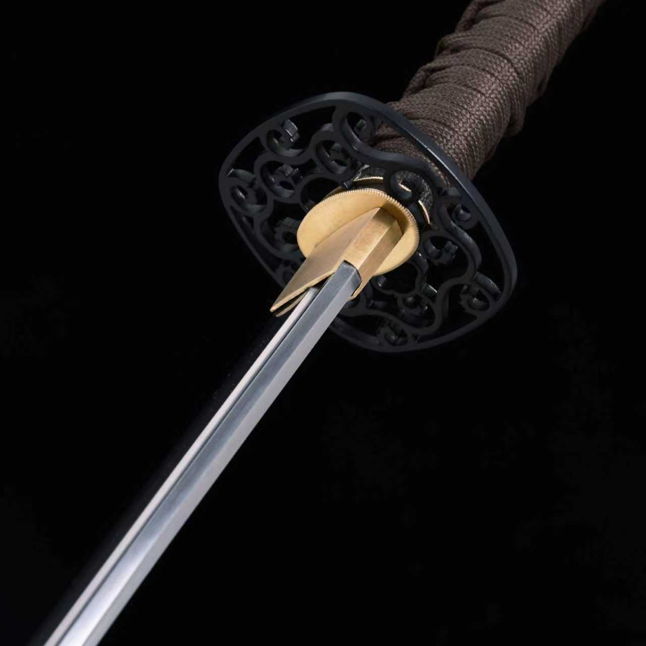 Dragonspring Forge Katana - Blood Thorn - T10 Clay Tempered