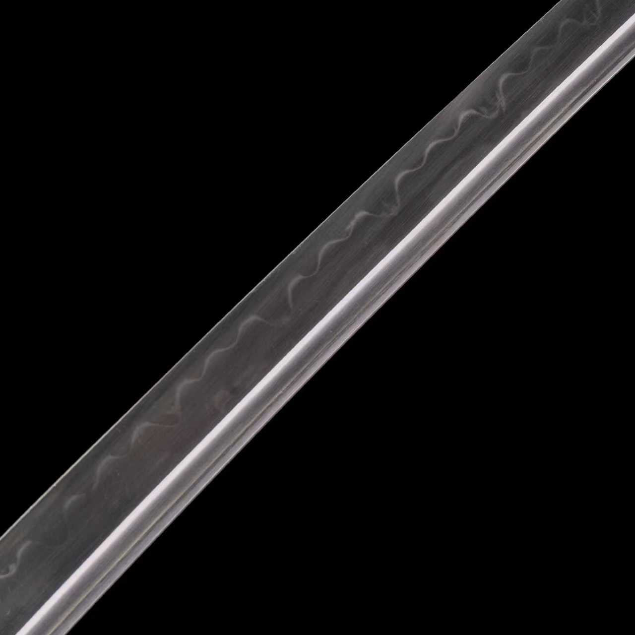 Dragonspring Katana - Night Dragon God - T10 Clay Tempered