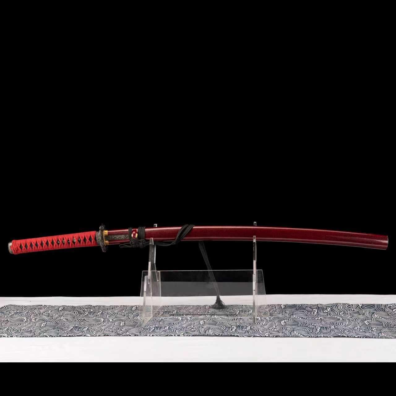 Dragonspring Katana - Dawn Dragon God - T10 Clay Tempered