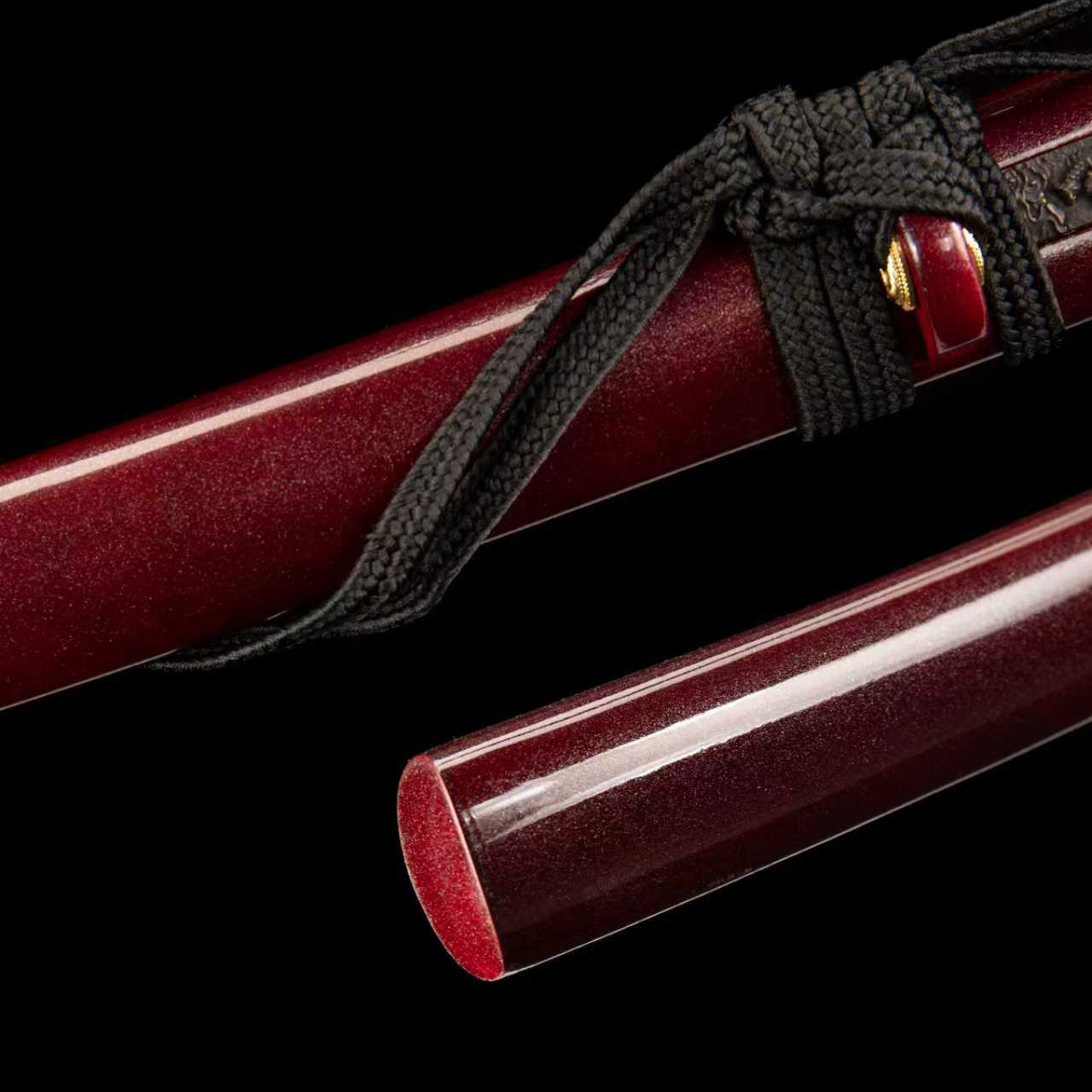 Dragonspring Katana - Dawn Dragon God - T10 Clay Tempered