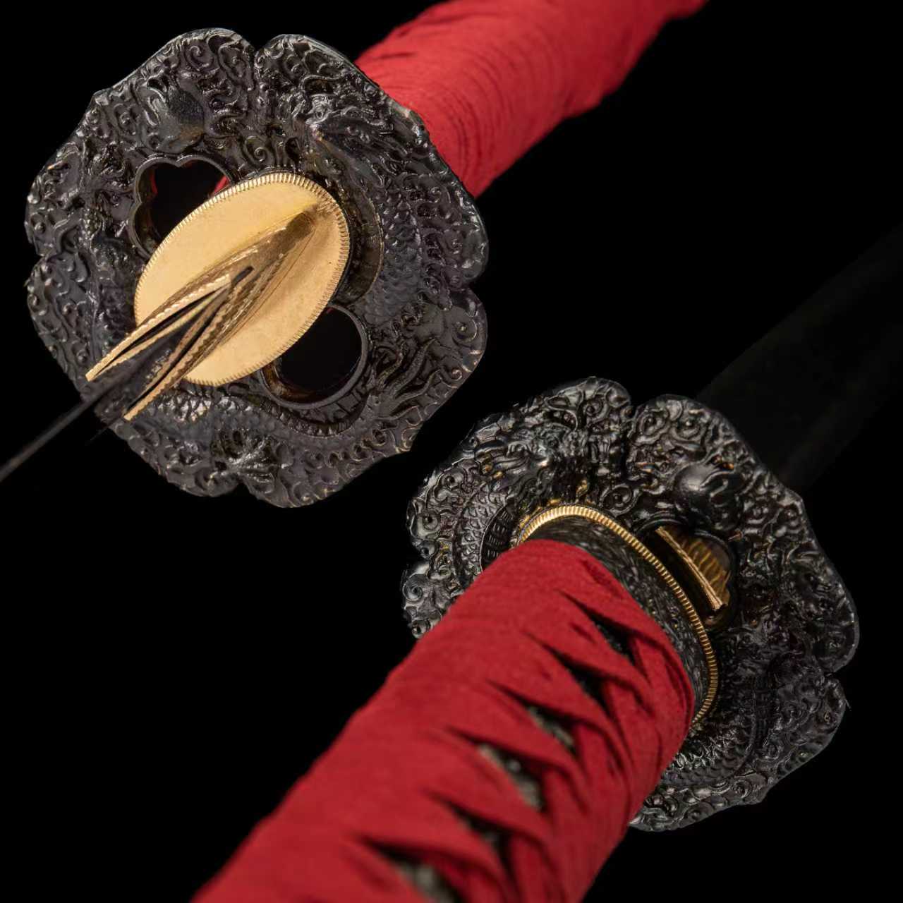 Dragonspring Katana - Dawn Dragon God - T10 Clay Tempered