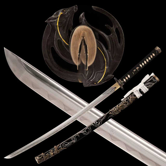 PRE-ORDER PREMIUM Dragonspring Ghost of Yotei Katana - Forged T10