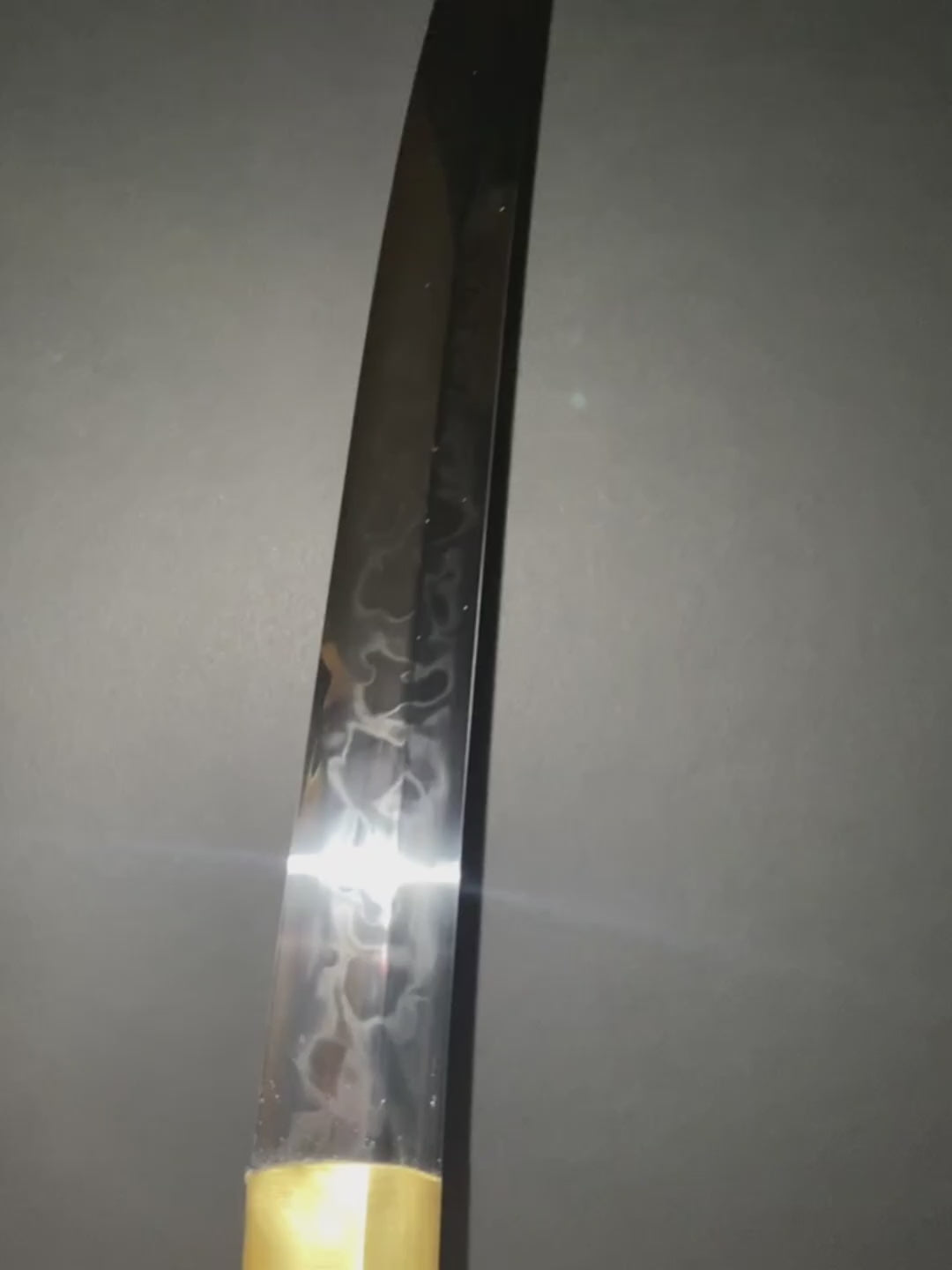 Phoenix Arms Double Dragon Moroha Tanto T10 with Hitatsura hamon