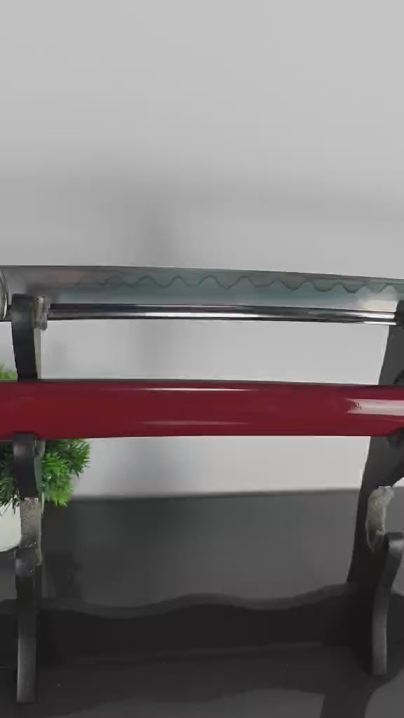 Thaitsuki Redemption Christian Katana, 1095 Clay tempered exclusive