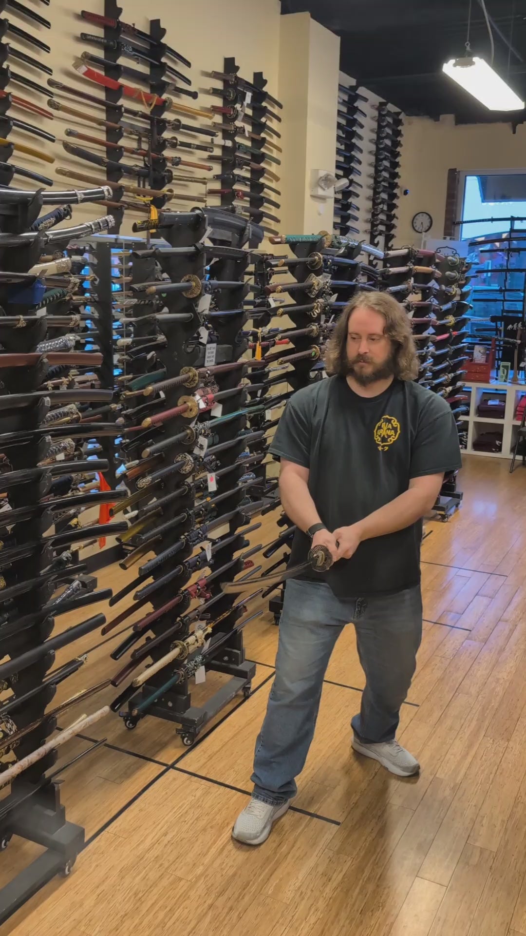 Antique Nihonto - Late Muromachi (500 years old) Katana in Iaido-Ready Koshirae, NBTHK Attributed to Taira Takada