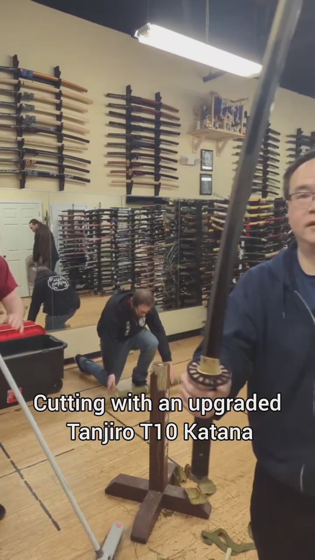 PRE-ORDER Demon Slayer Tanjiro Katana T10 Black Blade