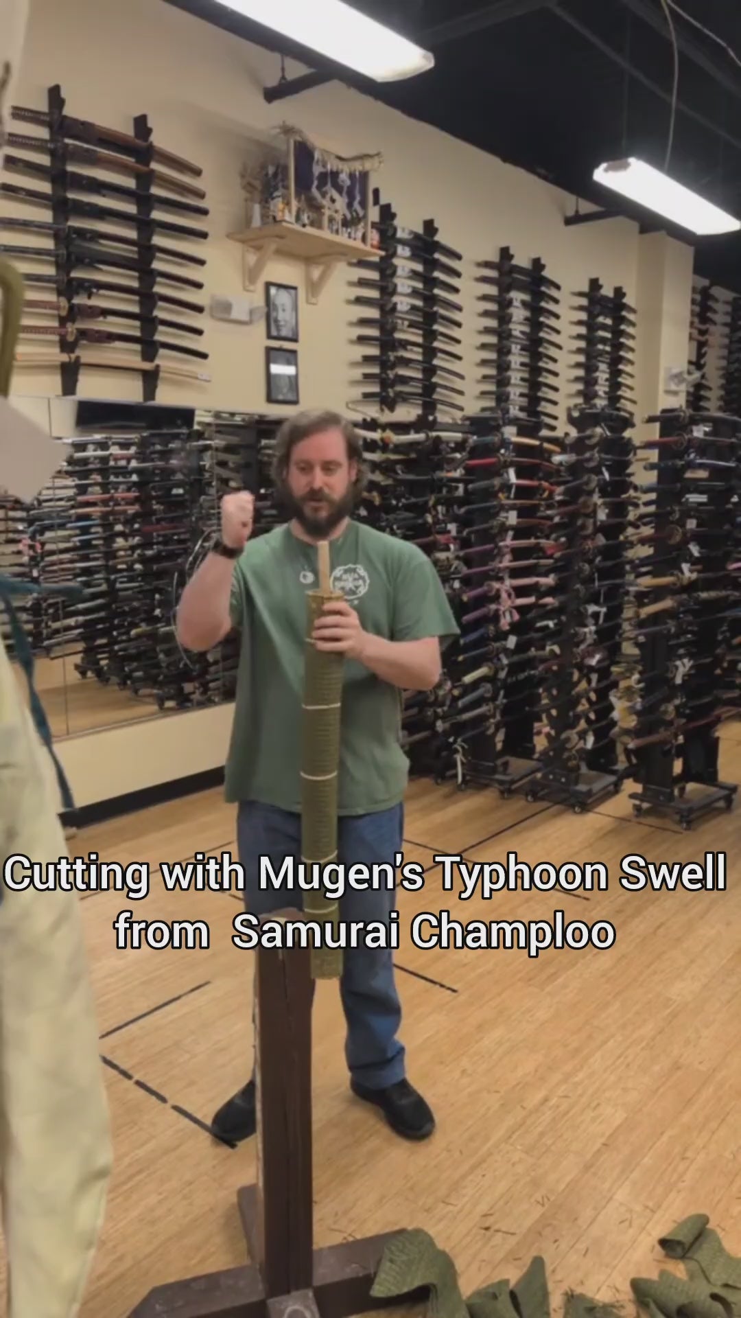 Phoenix Arms Samurai Champloo Mugen's Typhoon Swell Katana T10 Clay-tempered