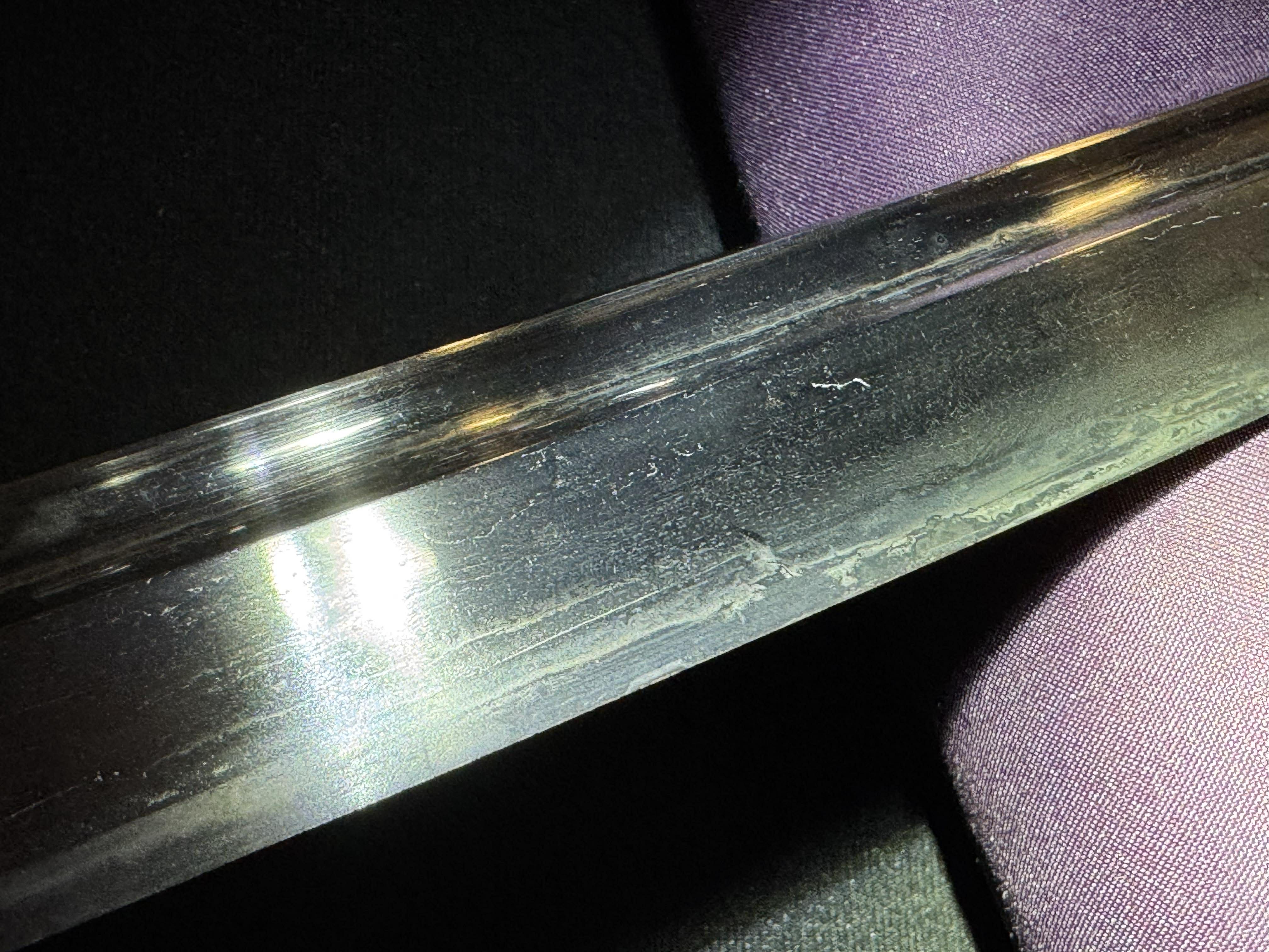 Antique Nihonto - Late Muromachi (5O0 years old) Katana in Meiji (150 Year Old) Tachi Koshirae - NTHK attributed to Kai-Mihara