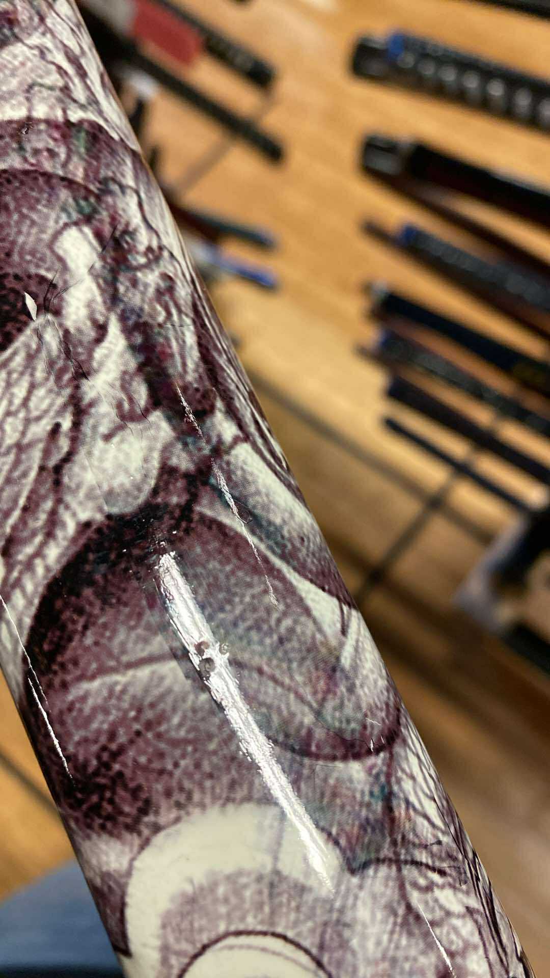 BLEMISHED Dragonspring Katana Wakizashi Daisho - Silver Dragon - T10 Steel Clay Tempered