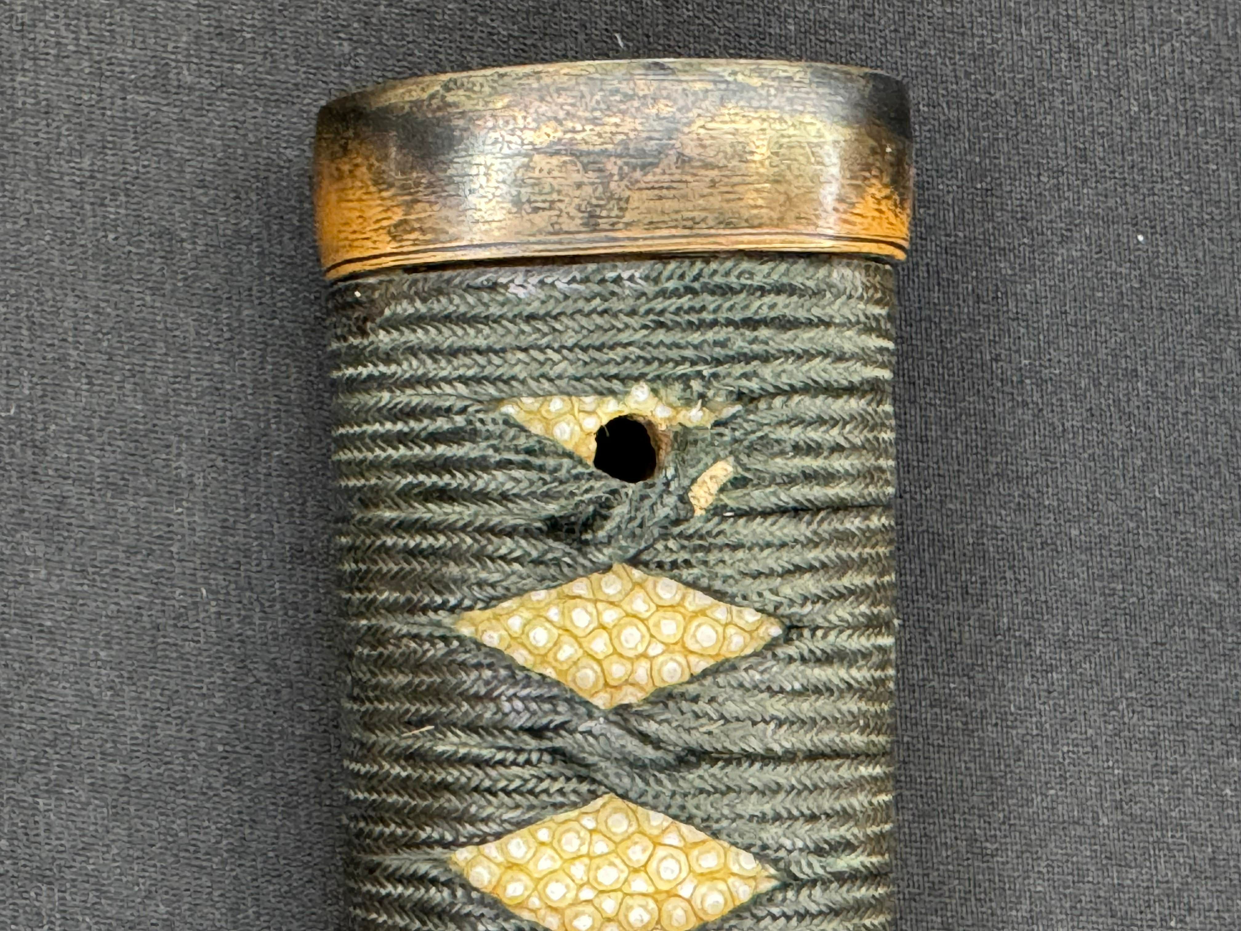 Antique Nihonto - Late Muromachi (5O0 years old) Katana in Meiji (150 Year Old) Tachi Koshirae - NTHK attributed to Kai-Mihara