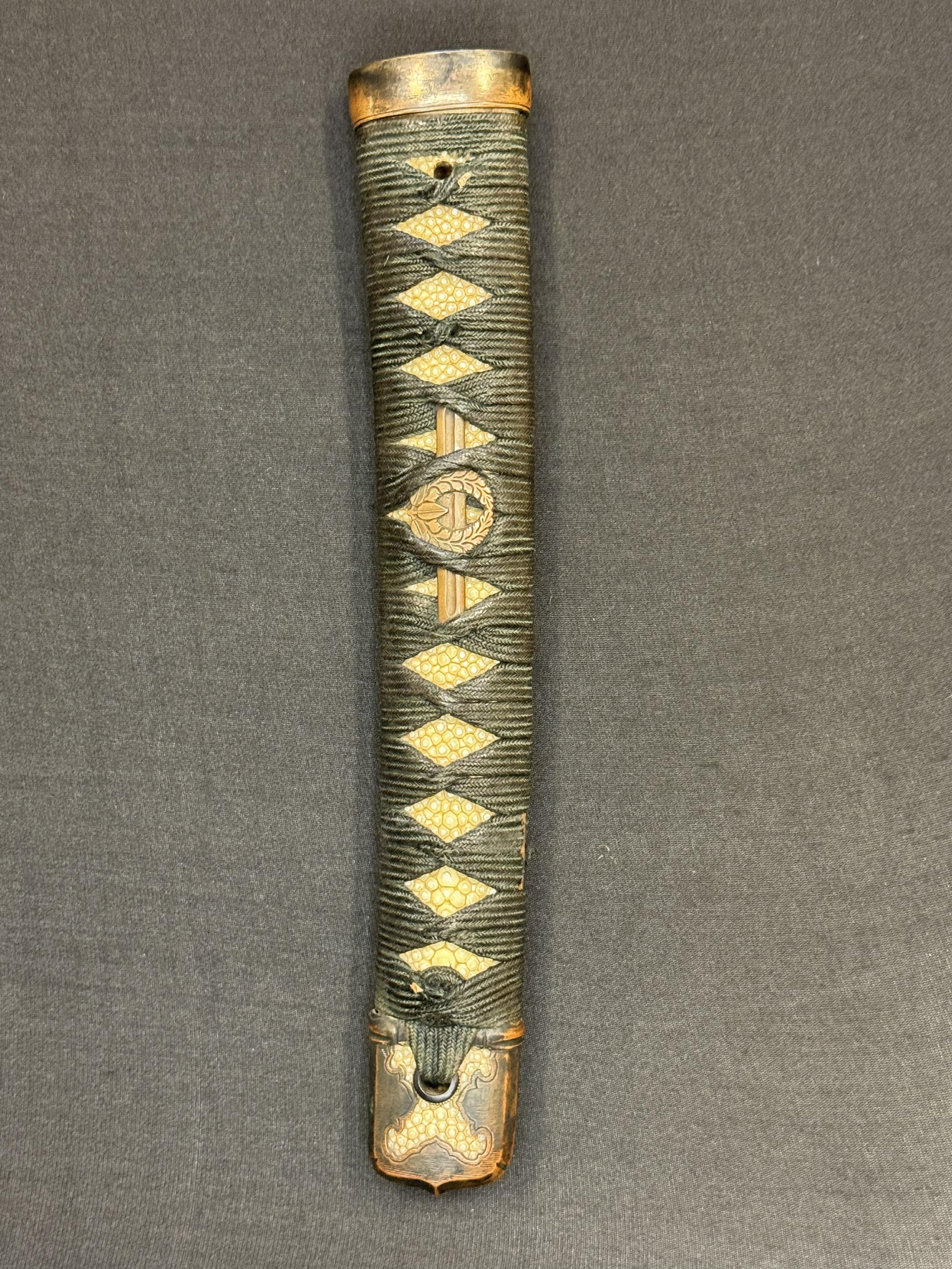 Antique Nihonto - Late Muromachi (5O0 years old) Katana in Meiji (150 Year Old) Tachi Koshirae - NTHK attributed to Kai-Mihara