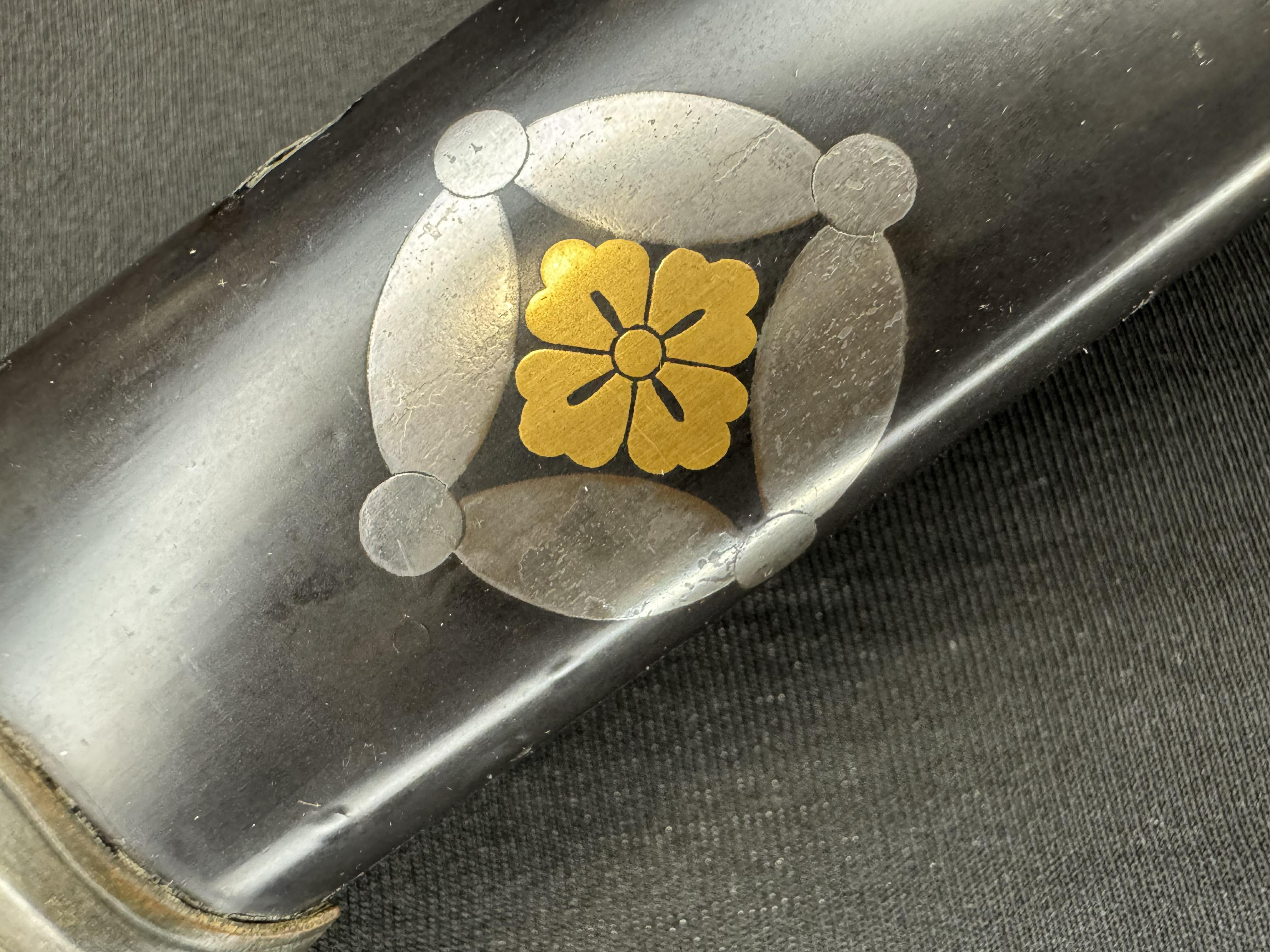 Antique Nihonto - Late Muromachi (5O0 years old) Katana in Meiji (150 Year Old) Tachi Koshirae - NTHK attributed to Kai-Mihara