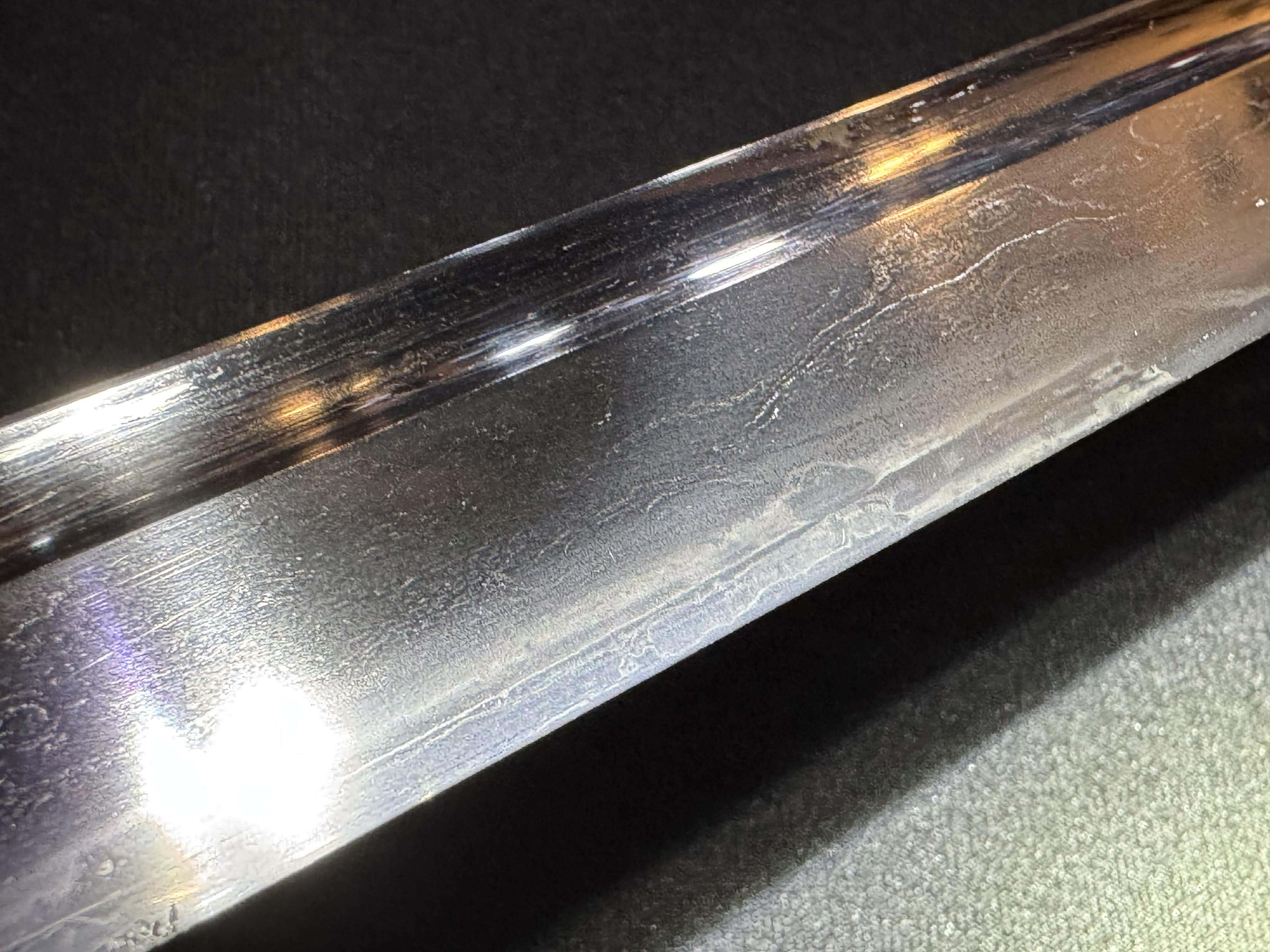 Antique Nihonto - Late Muromachi (5O0 years old) Katana in Meiji (150 Year Old) Tachi Koshirae - NTHK attributed to Kai-Mihara