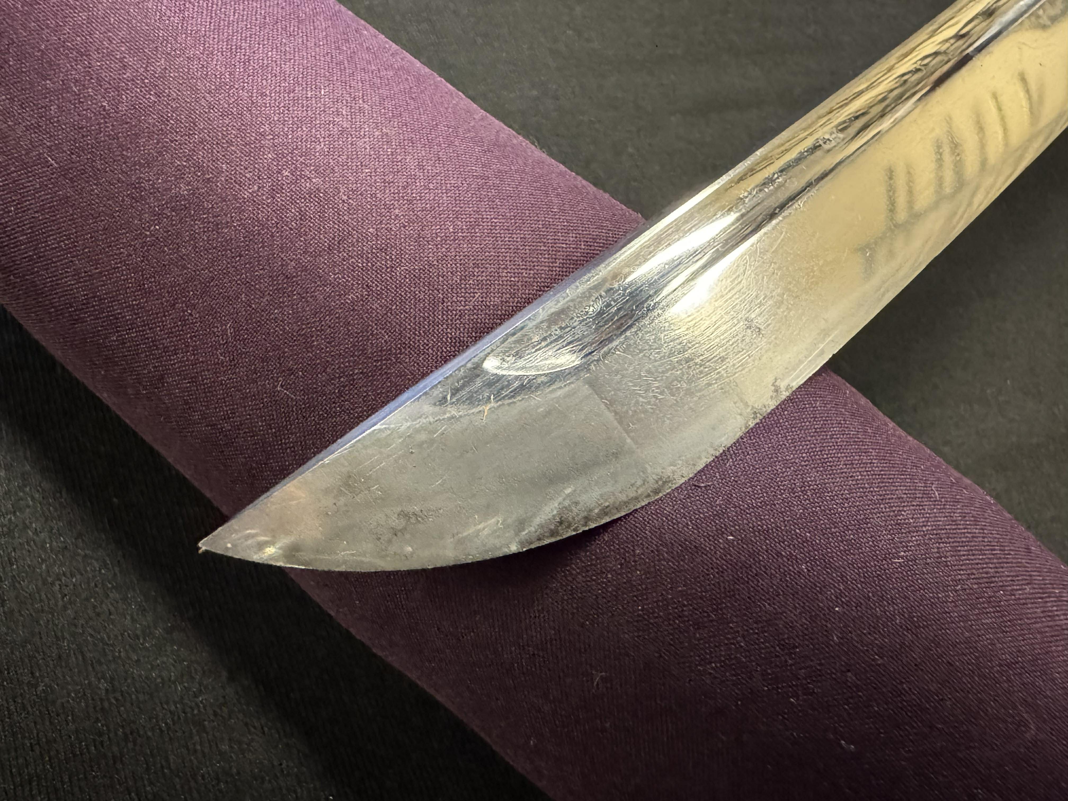 Antique Nihonto - Late Muromachi (5O0 years old) Katana in Meiji (150 Year Old) Tachi Koshirae - NTHK attributed to Kai-Mihara