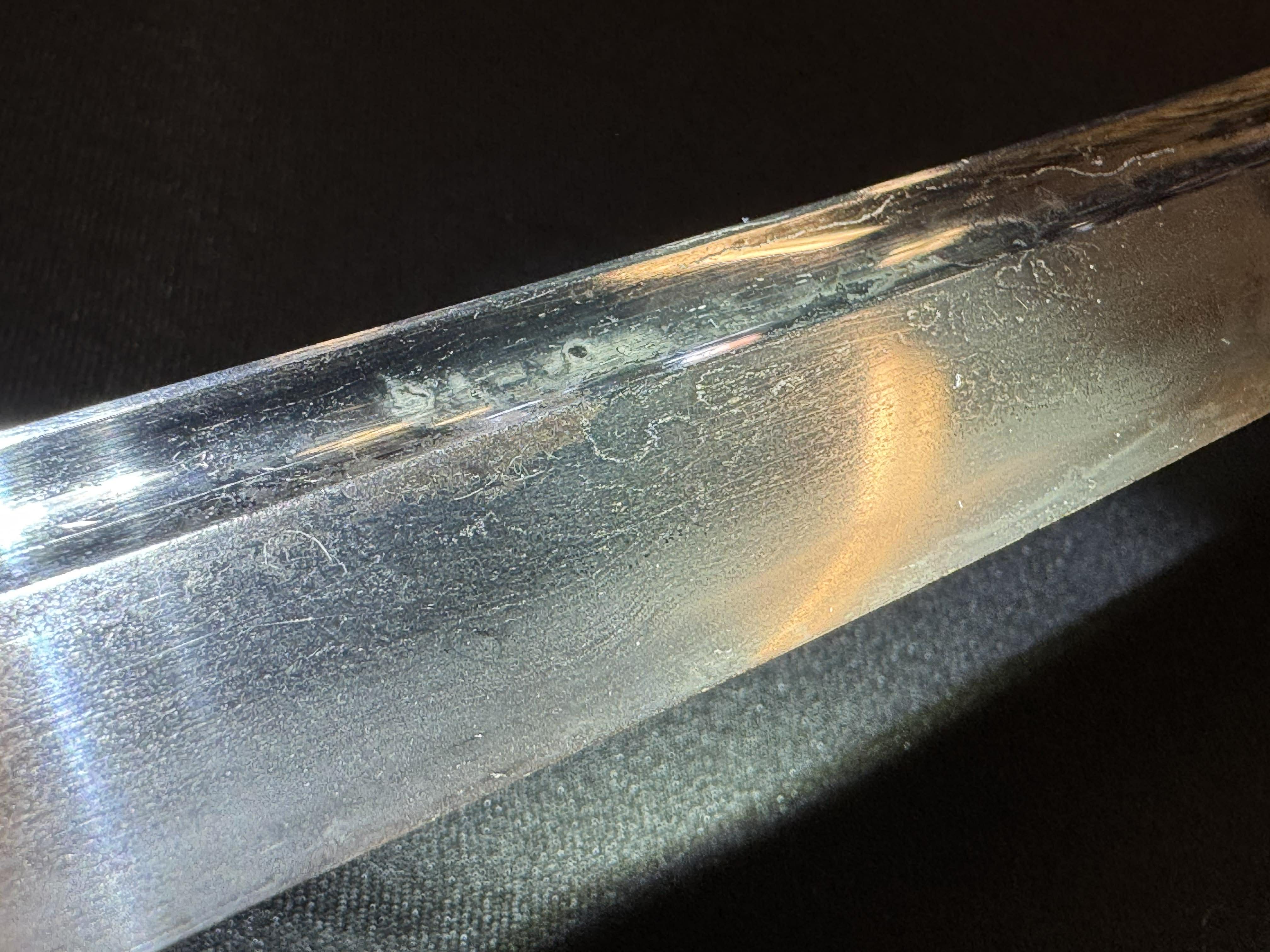 Antique Nihonto - Late Muromachi (5O0 years old) Katana in Meiji (150 Year Old) Tachi Koshirae - NTHK attributed to Kai-Mihara