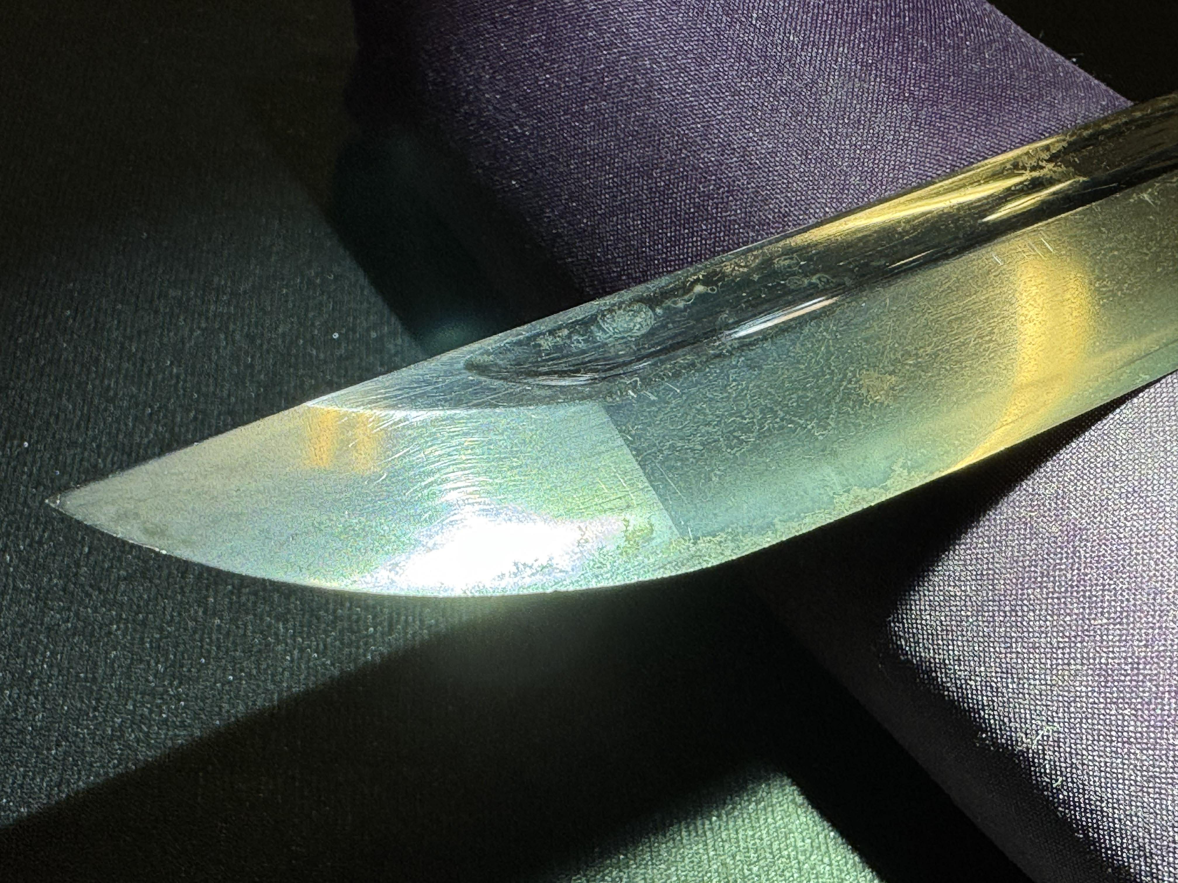 Antique Nihonto - Late Muromachi (5O0 years old) Katana in Meiji (150 Year Old) Tachi Koshirae - NTHK attributed to Kai-Mihara