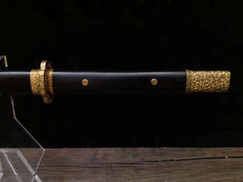 Cloudhammer Jian - Tang Dynasty Style - functional damascus