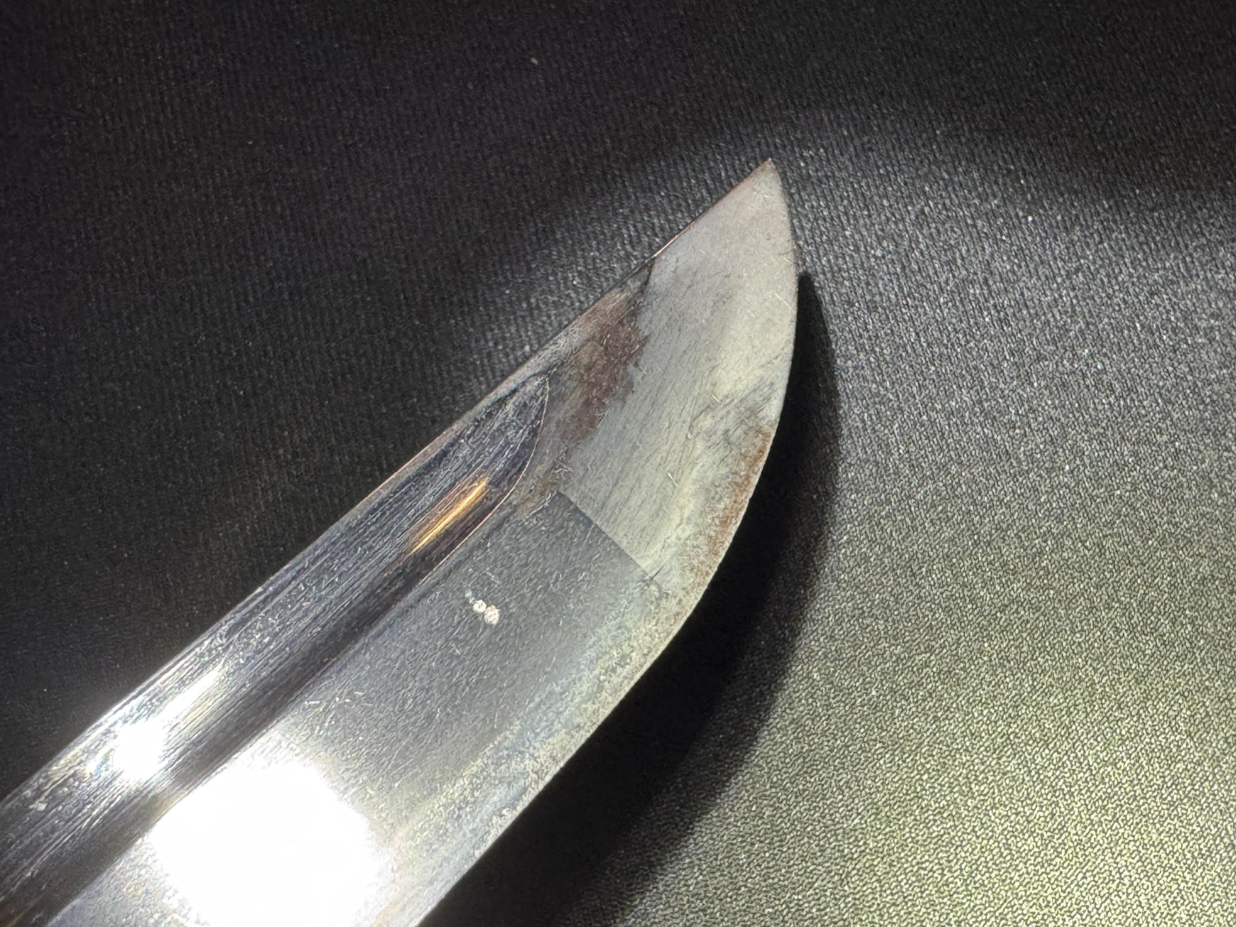 Antique Nihonto - Late Muromachi (5O0 years old) Katana in Meiji (150 Year Old) Tachi Koshirae - NTHK attributed to Kai-Mihara