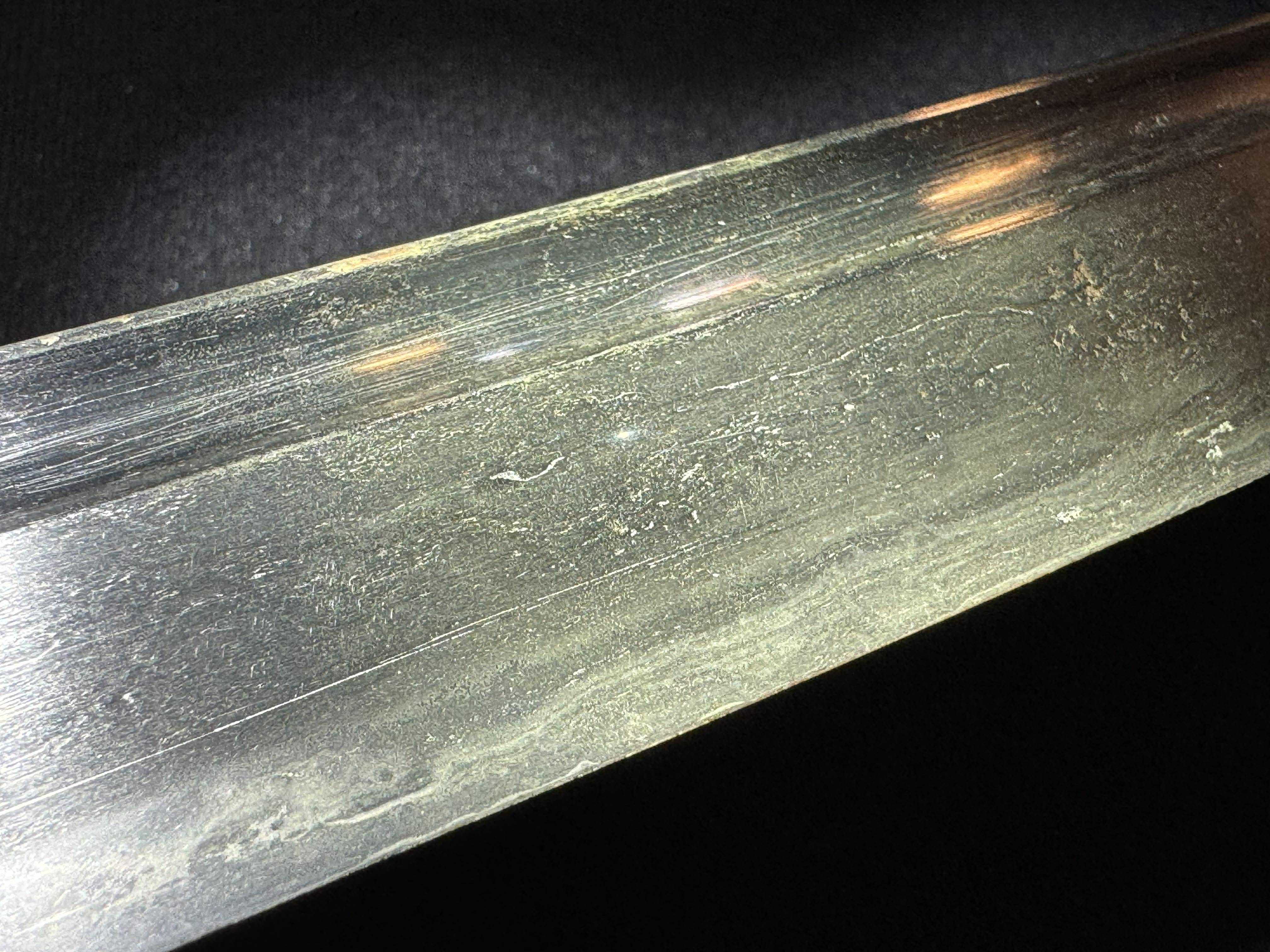 Antique Nihonto - Late Muromachi (5O0 years old) Katana in Meiji (150 Year Old) Tachi Koshirae - NTHK attributed to Kai-Mihara