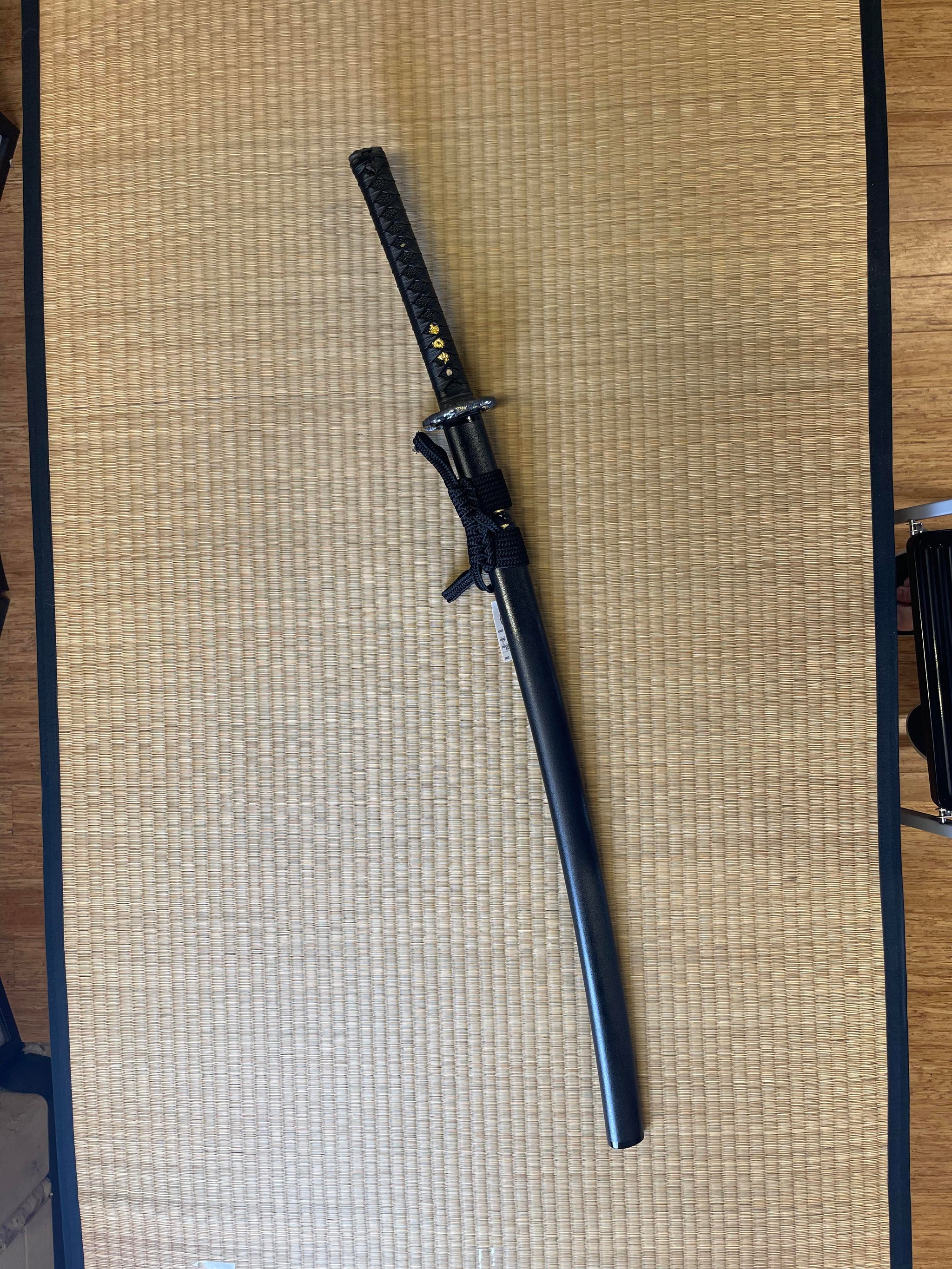 Katana - Midnight Sea Dragon - Black T10 Steel, Clay Tempered