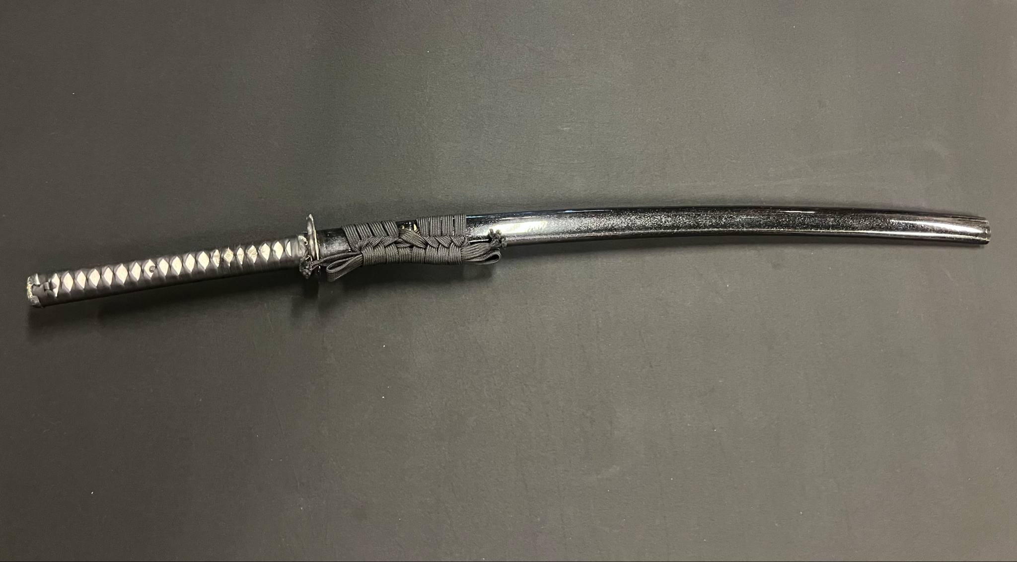 Cloudhammer DULLED PRACTICE Katana - Riptide - s7 Shock Steel