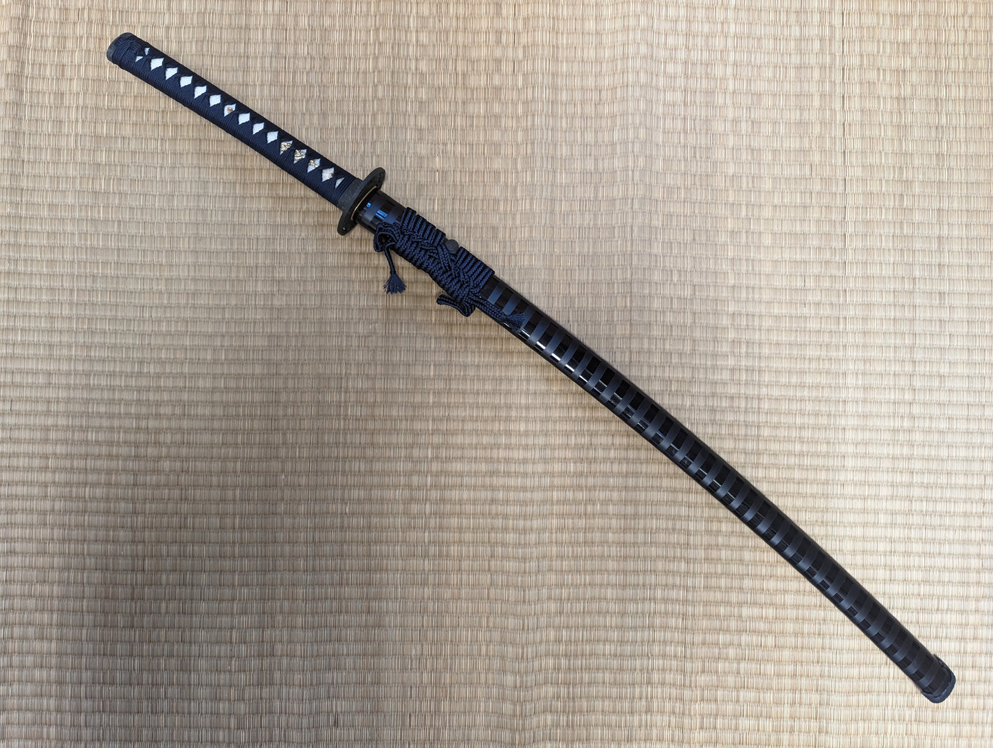 Moritaka Katana - Blue Wave - L6 clay tempered