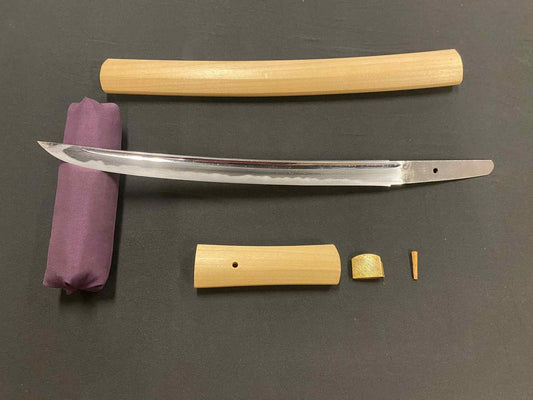 Antique Nihonto - Wakizashi in Shirasaya - Edo Period (about 300 years old)