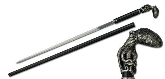 Dragon King Octopus Carbon Fiber Cane Sword