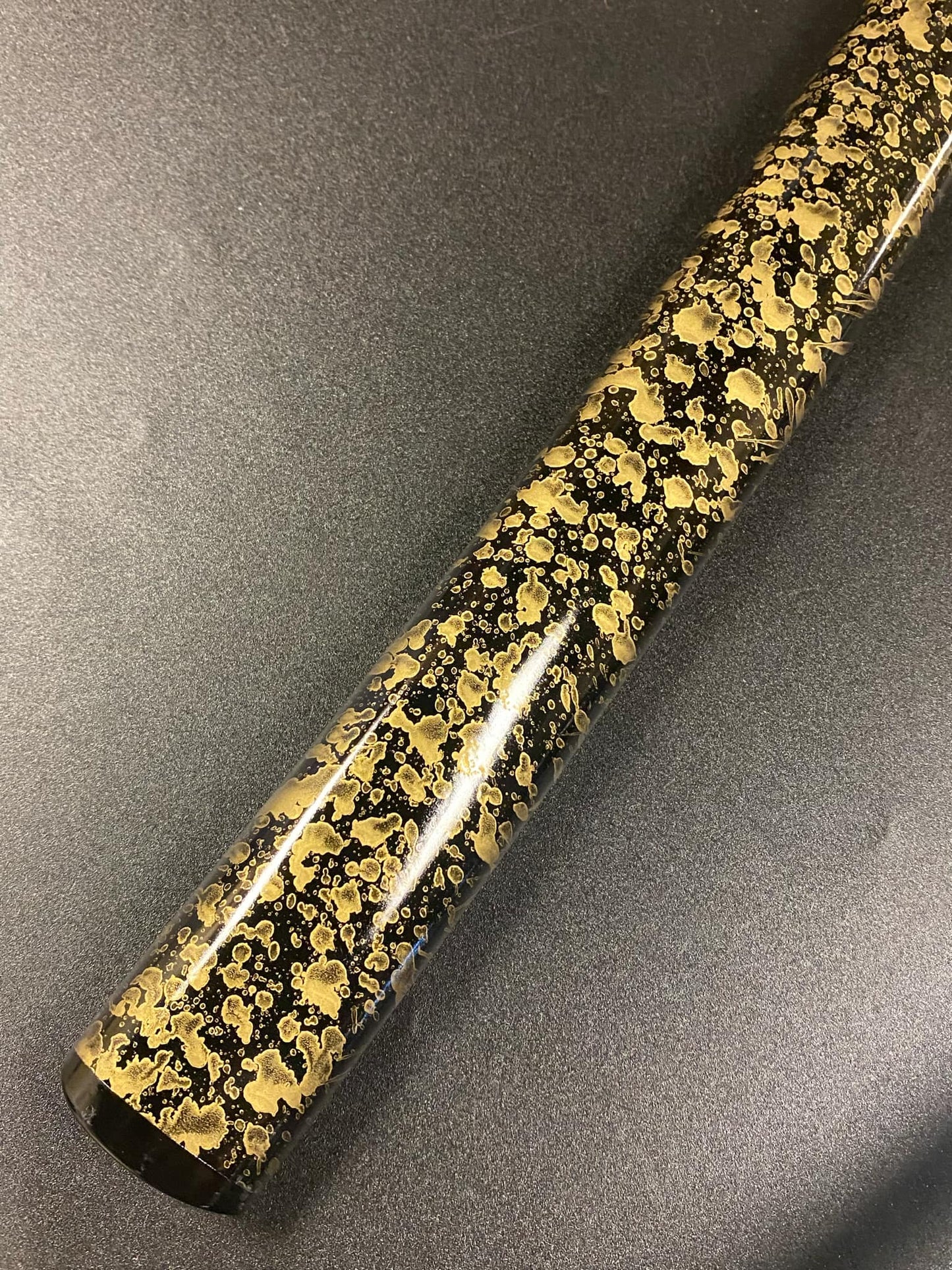 Bohihyu Katana - Gold Kaleidescope - Folded Steel, clay tempered