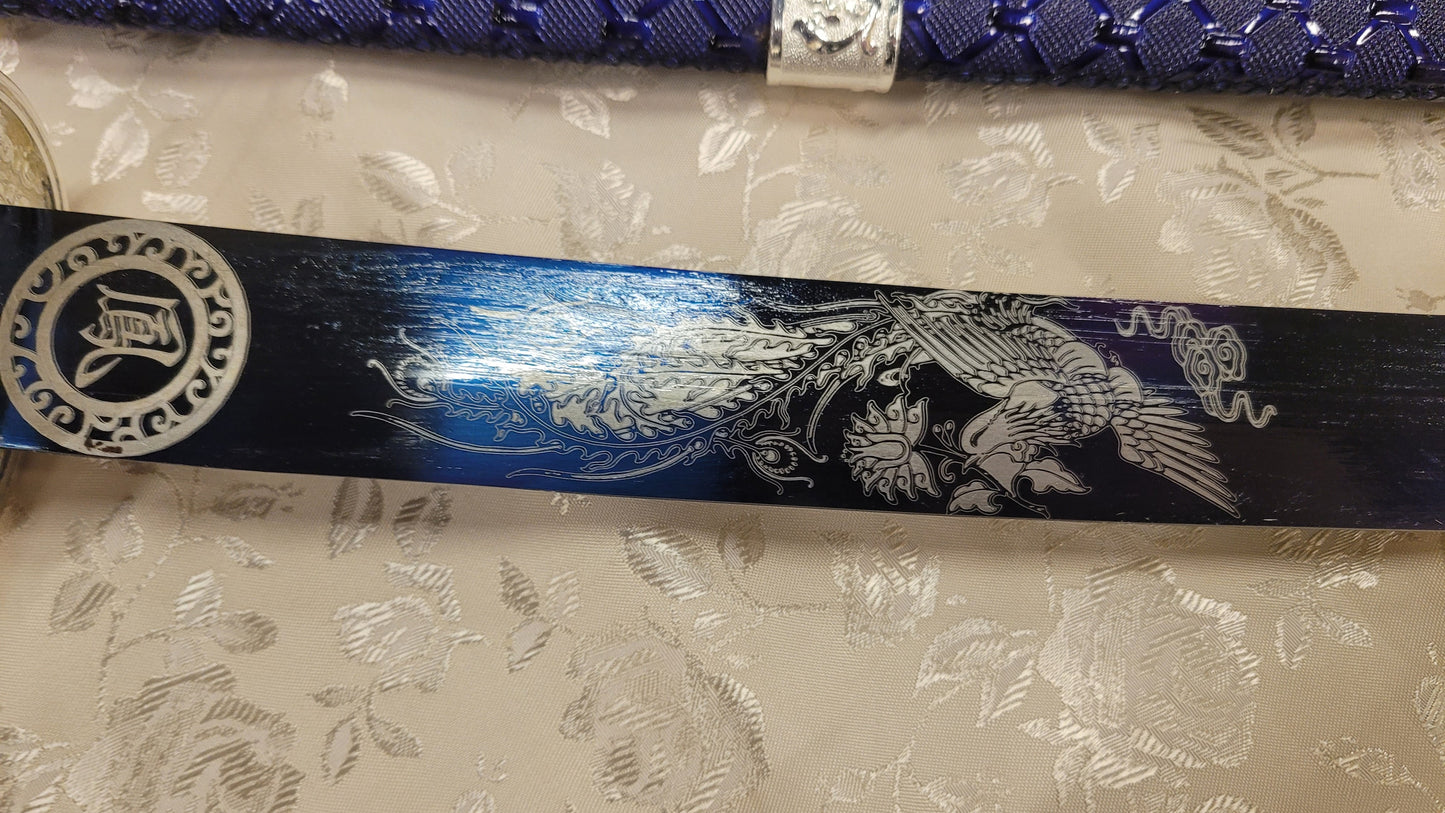 Dao, Blue Manganese Steel, Phoenix Theme