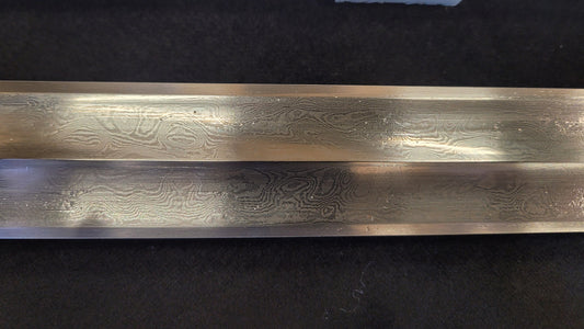 Jian, Tang Dynasty - Red Court - Damascus Steel