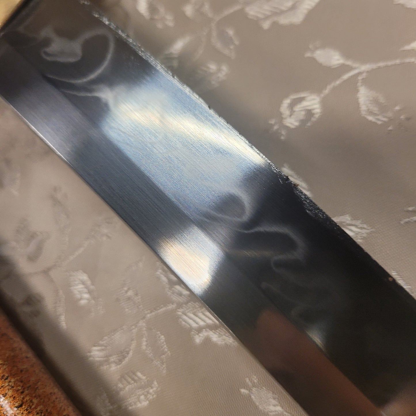 MADE TO ORDER Phoenix Armory Tanto - T10 Fire Hamon, Copper Dragonfly Theme