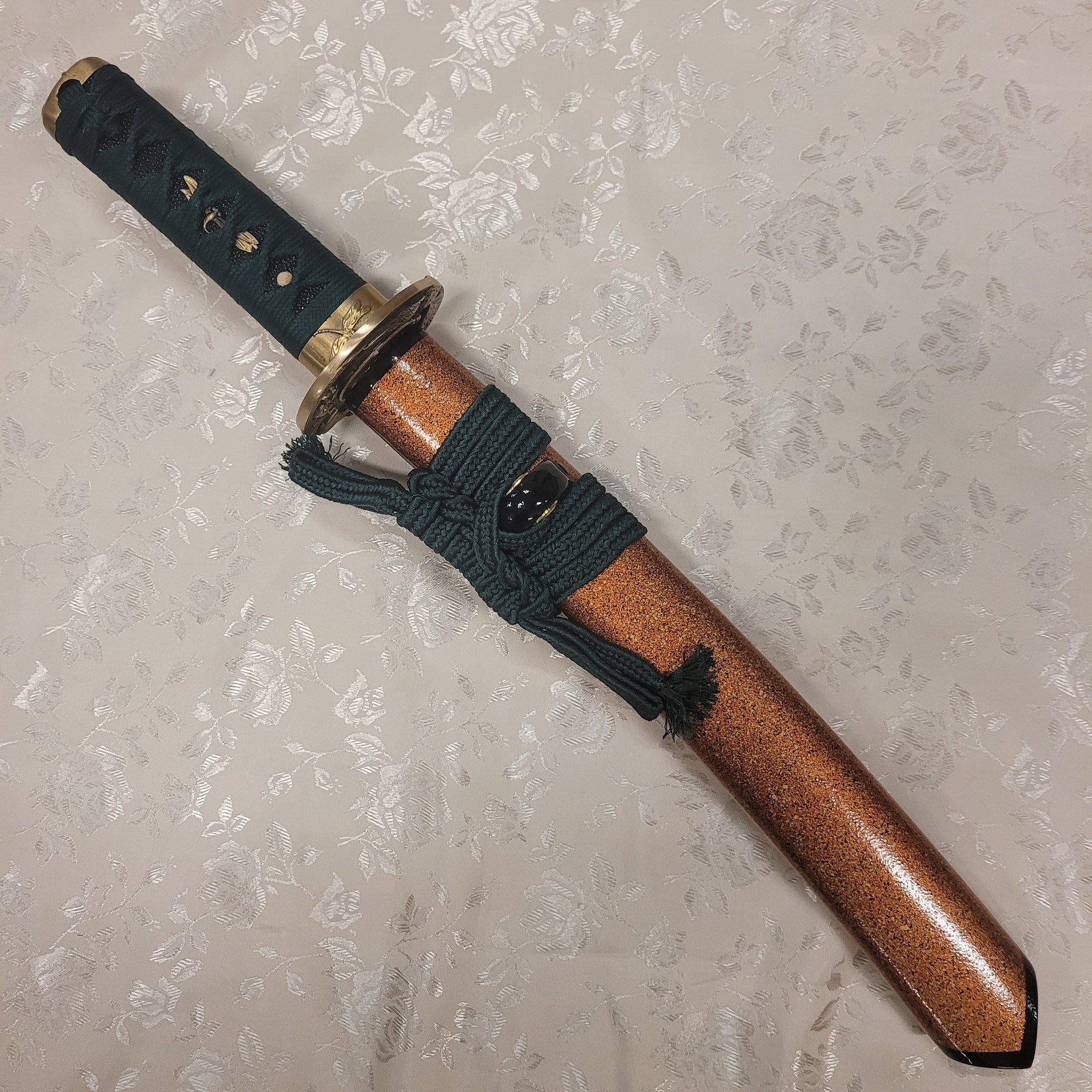 MADE TO ORDER Phoenix Armory Tanto - T10 Fire Hamon, Copper Dragonfly Theme