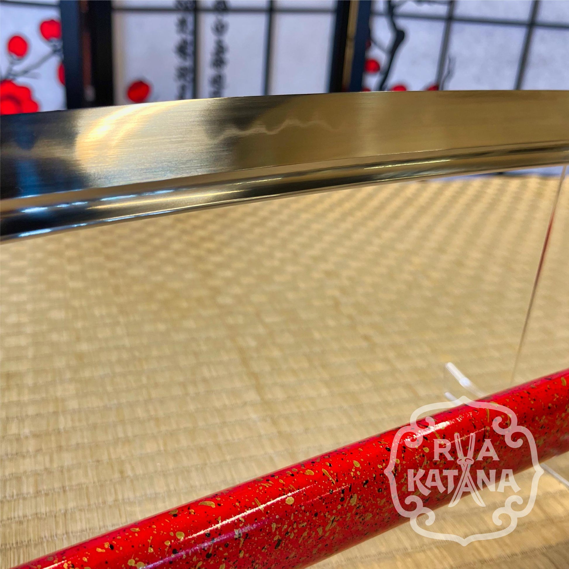 Katana - T10 Steel, Plum Blossom Theme – RVA Katana