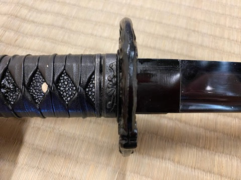 Katana - Death Plum, Black T10 Steel