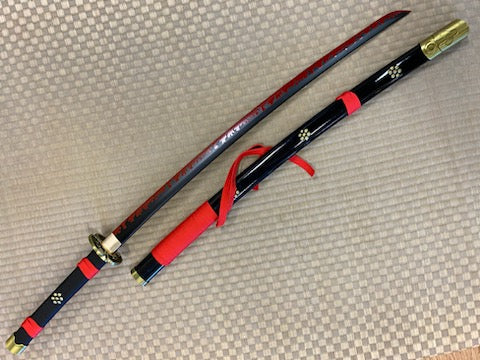 Katana - Black Enma - One Piece (1045 or 1060 Steel)