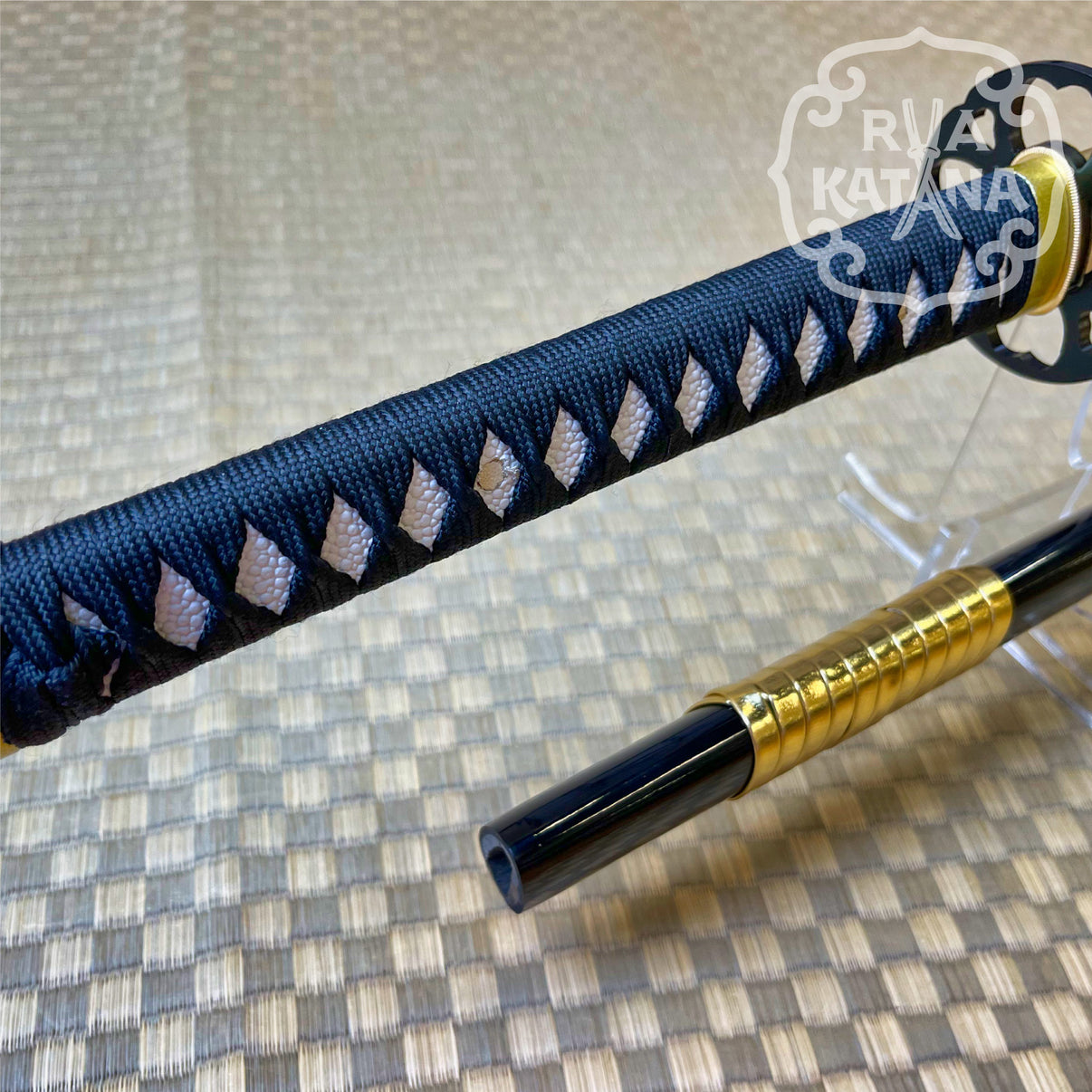 Yami's Demon Slasher Katana Black Clover 1060 Steel RVA Katana