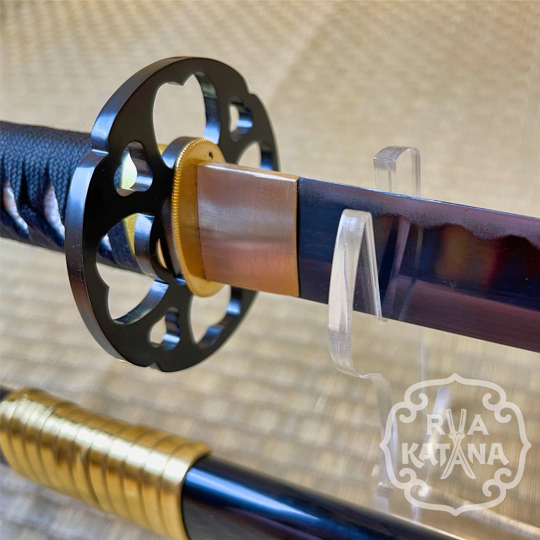 Yami's Demon Slasher Katana Black Clover 1060 Steel