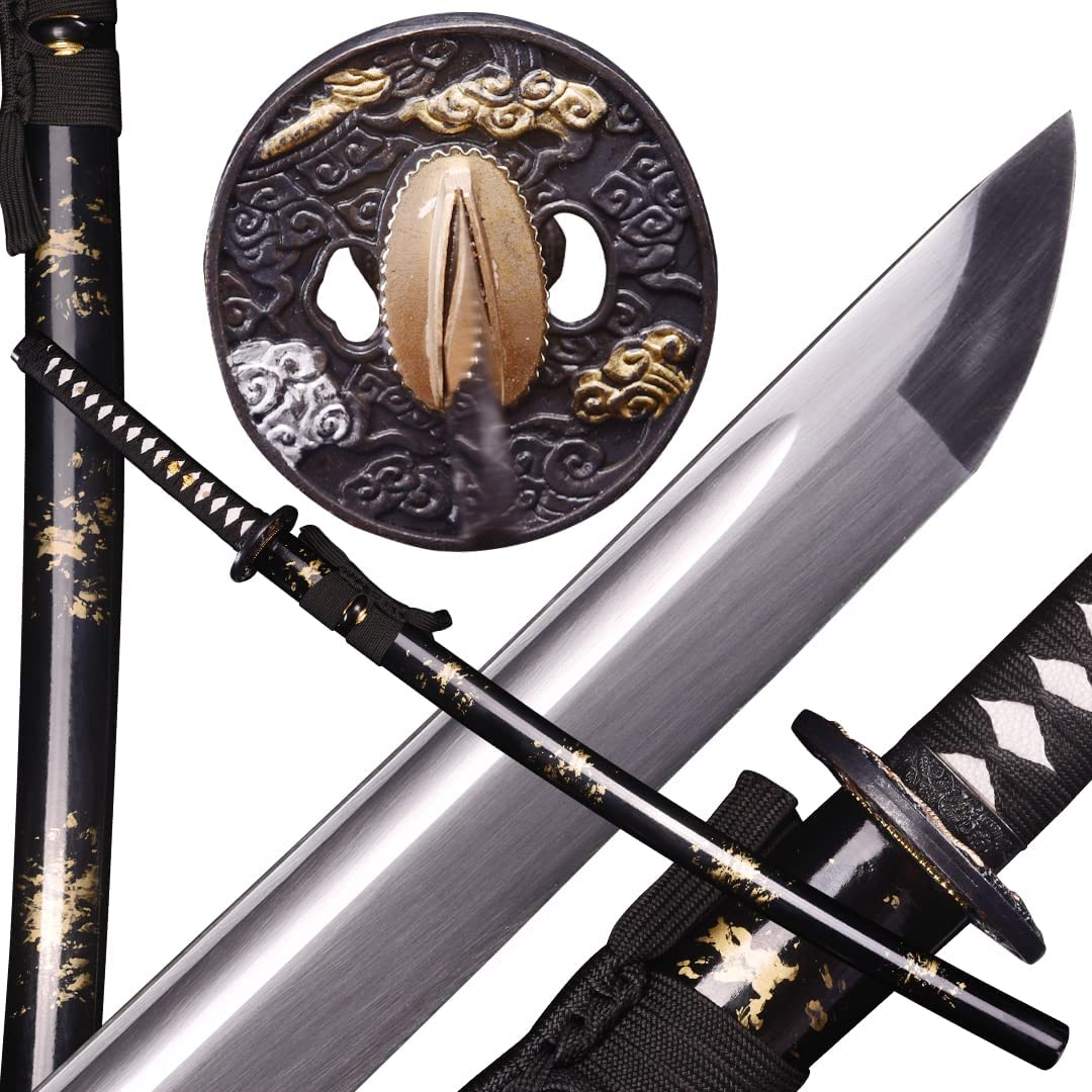 Katana, 1060 Steel, Cloud Dragon Theme