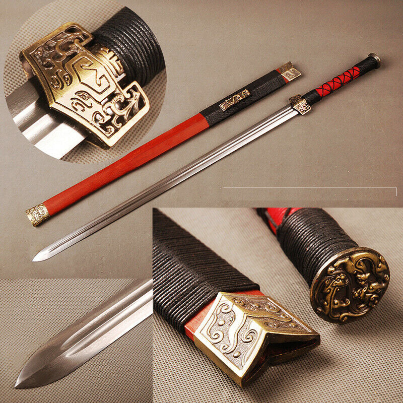 Jian, Damascus Steel, Han Dynasty-style