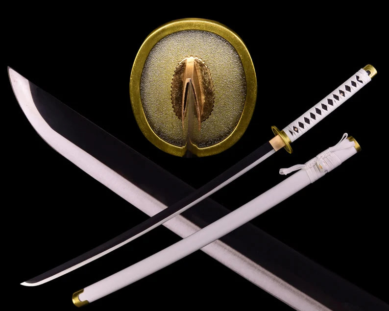 Katana - 1060 Steel, One Piece Wado Ichimonji